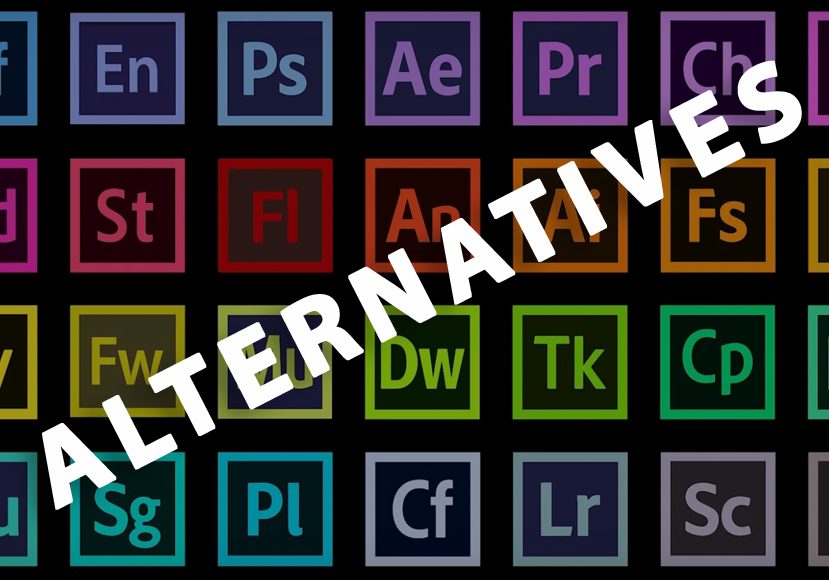 adobe apps logos with alternative text overlaid