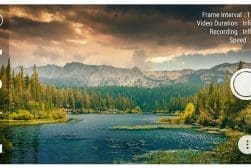 A screenshot of the Framelapse application