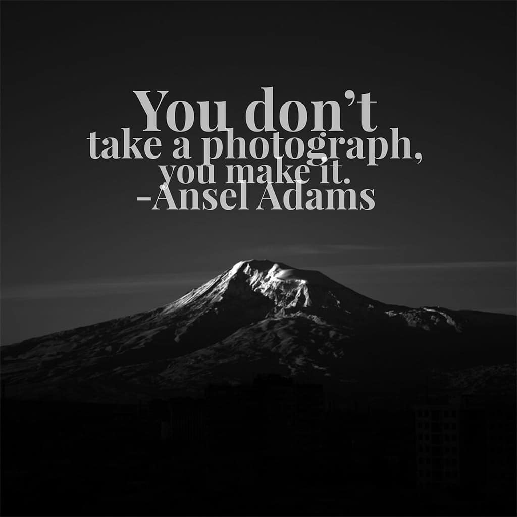 Photography quotes for Instagram