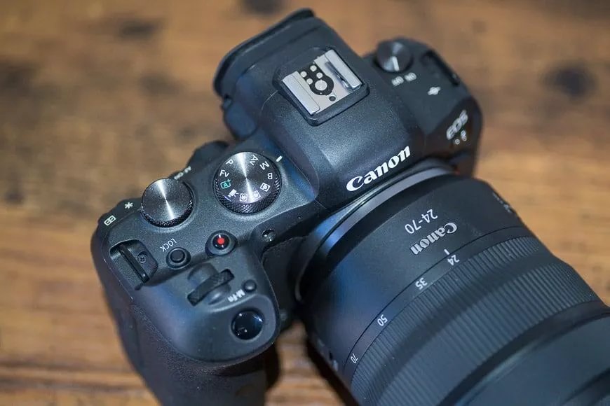 Canon-EOS-R6 buttons