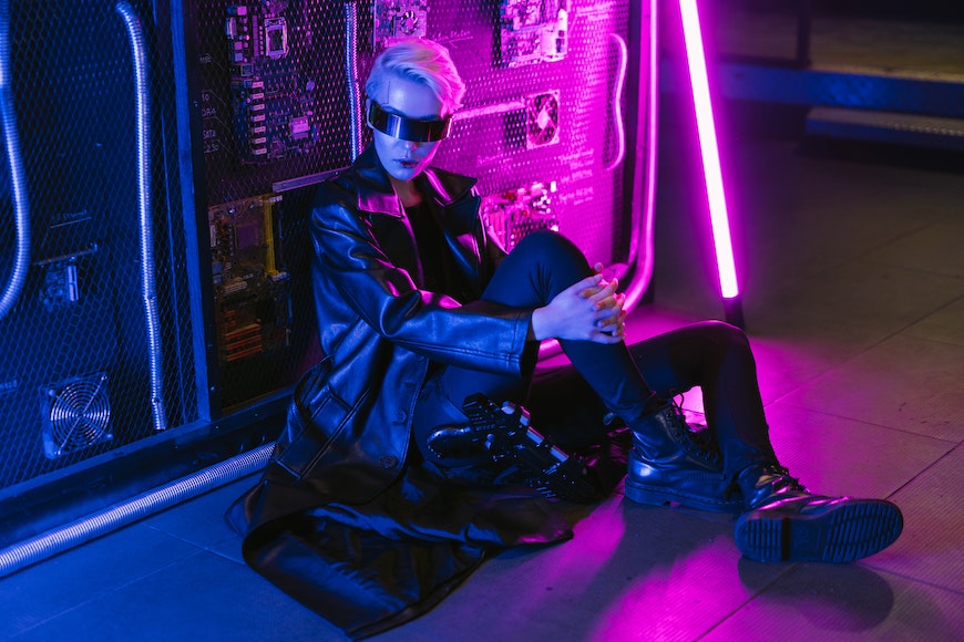 cyberpunk aesthetic