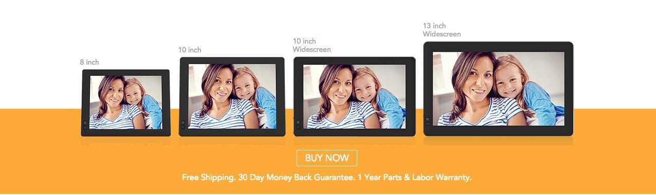 Digital photo frame with wifi