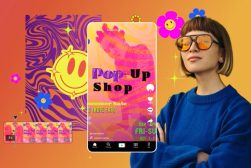 pop up shop instagram template.