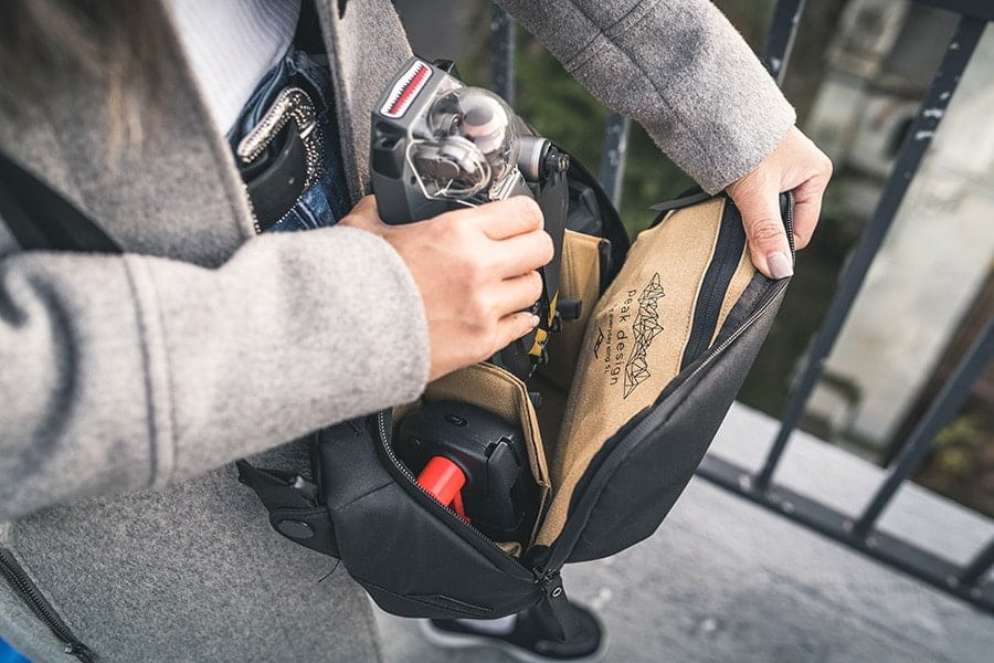 sling camera bag