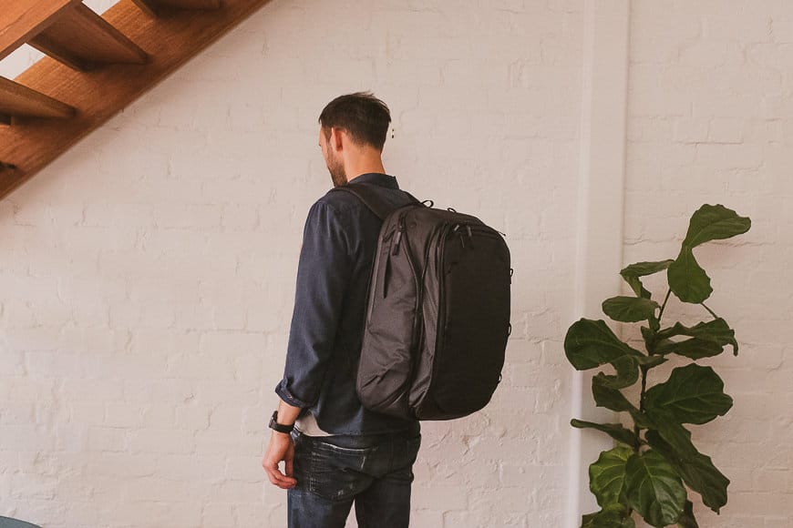 Shotkit review peak design travel bag