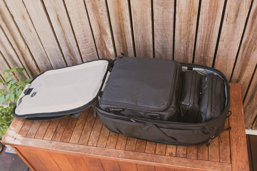 peak design review of travel bag