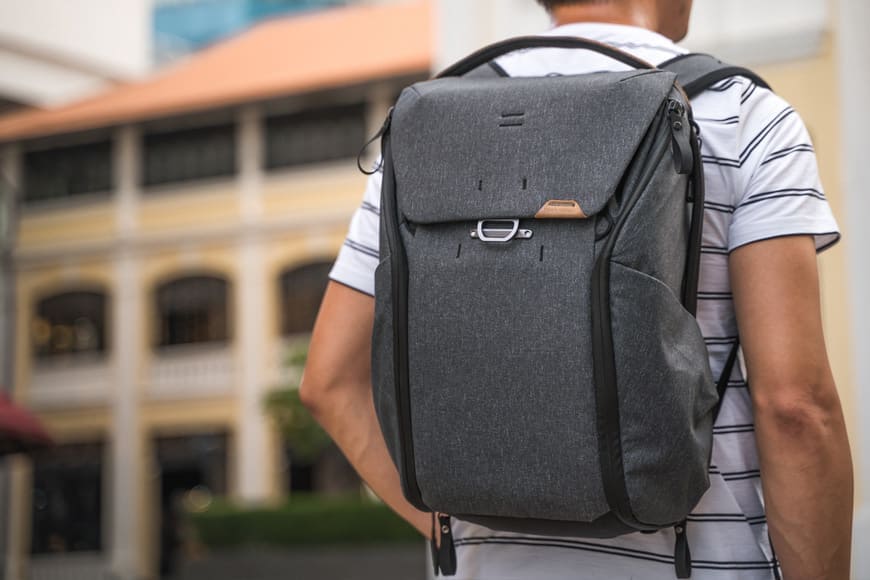 I've found that the 20L Everyday Backpack V2 is best suited to my body size and everyday carry requirements.