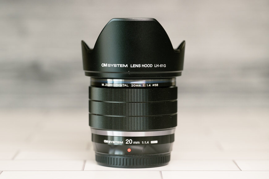 OM System 20mm f/1.4 Pro Lens
