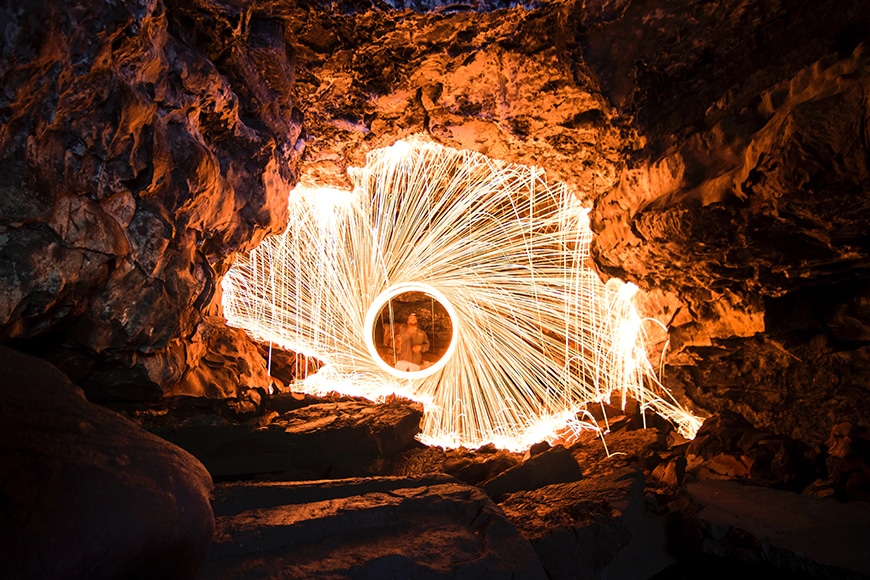 steel wool photography