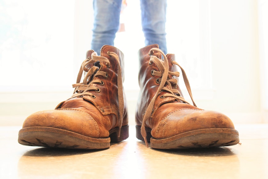 Photographers can create interesting results with forced perspective.